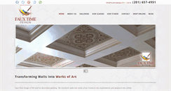 Desktop Screenshot of fauxtimedesign.com